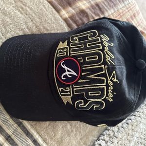 Atlanta Braves World Series hat still brand new only worn once